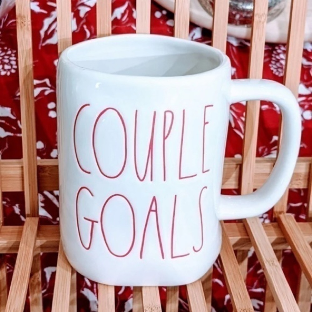 ᴿᴬᴱ ᴰᵁᴺᴺ ♥️COUPLE GOULS Large letter mug New